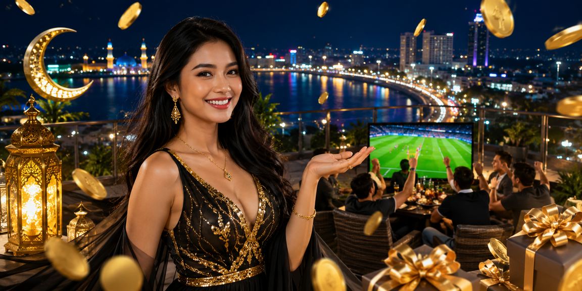 Model muda Indonesia menikmati taruhan olahraga dalam suasana kasual dan modern